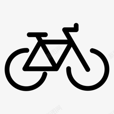 自行车山地自行车餐厅设计第一卷图标