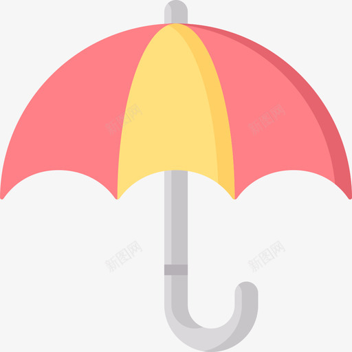 雨伞360度天气平坦svg_新图网 https://ixintu.com 雨伞 360度 天气 平坦