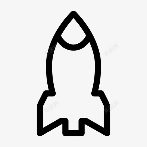 火箭导弹空中火箭svg_新图网 https://ixintu.com 火箭 导弹 空中 军事 战争 武器