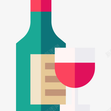 葡萄酒意大利42平淡图标