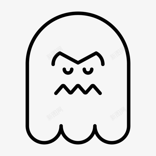 幽灵表情幻影svg_新图网 https://ixintu.com 幽灵 表情 幻影 睡眠 1行