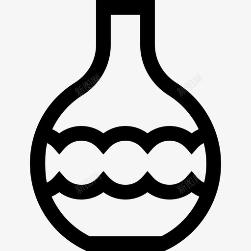 花瓶家装80线状svg_新图网 https://ixintu.com 花瓶 家装 线状