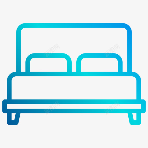 床家具及装饰3线性坡度svg_新图网 https://ixintu.com 家具 装饰 线性 坡度