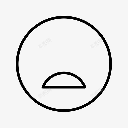 悲伤脸孤独svg_新图网 https://ixintu.com 悲伤 孤独 烦恼 不开 开心
