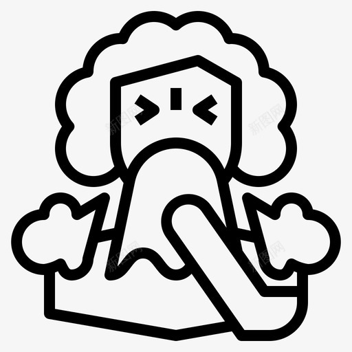 抗组胺药过敏16线性svg_新图网 https://ixintu.com 抗组 胺药 过敏 线性