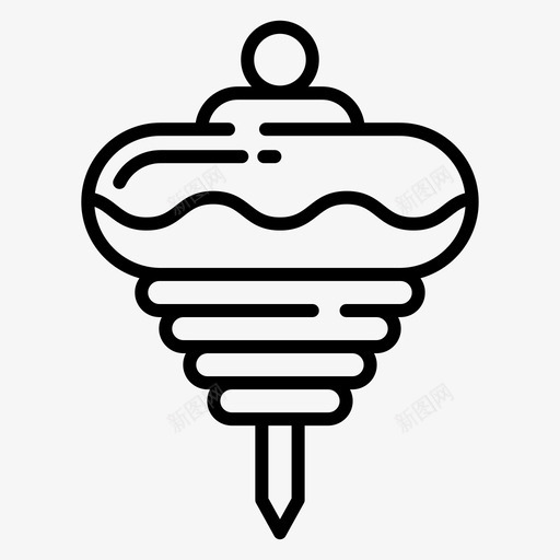 旋转器玩具52轮廓svg_新图网 https://ixintu.com 旋转 玩具 轮廓