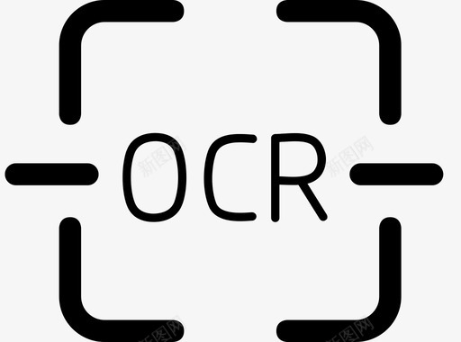 OCR识别图标
