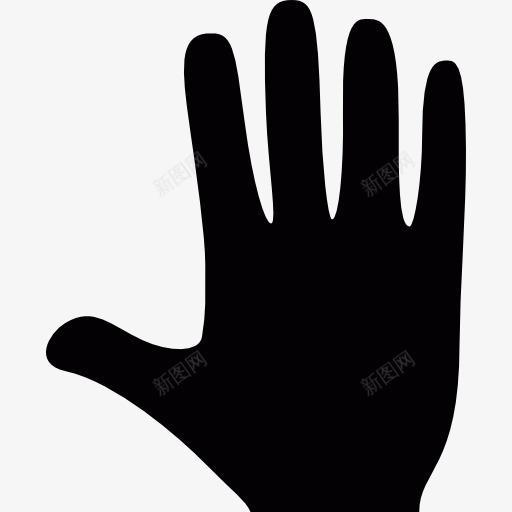 右手图标停止手掌身体部位png_新图网 https://ixintu.com 右手 图标 停止 手掌 身体 部位