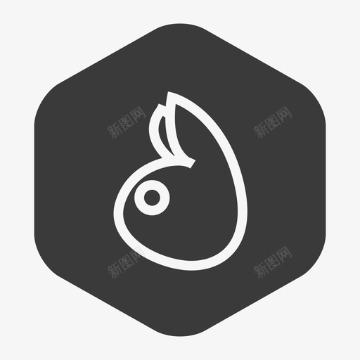 小兔子公众号svg_新图网 https://ixintu.com 小兔 兔子 公众 画板 2副本