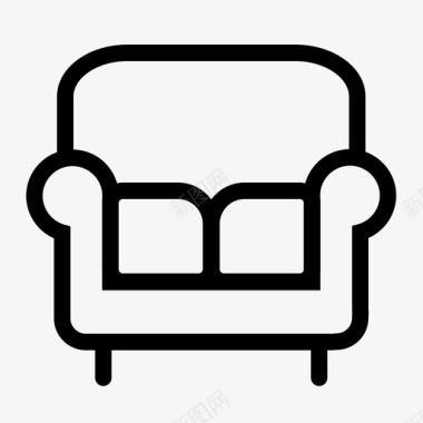 中式沙发图标