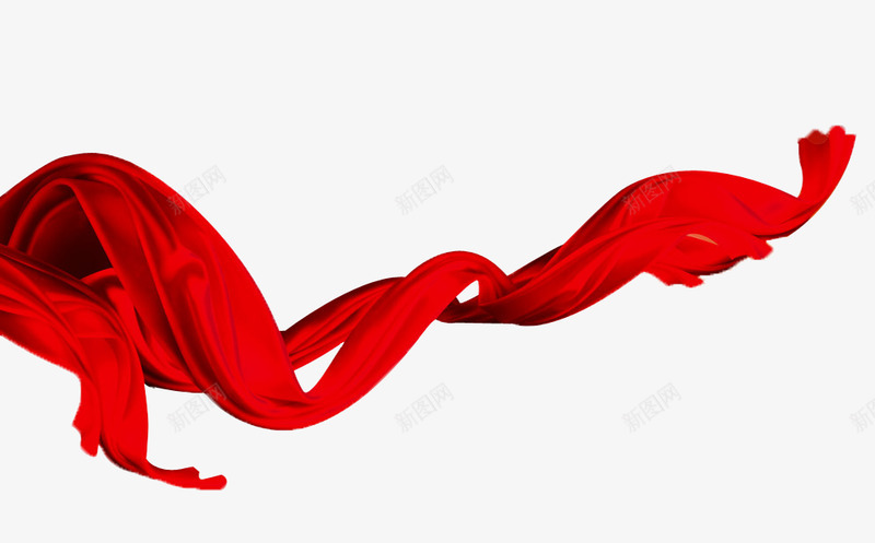 红色丝绸装饰壁纸装饰壁纸png免抠素材_新图网 https://ixintu.com 装饰 壁纸 红色 丝绸