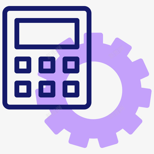 计算器航运解决方案线颜色svg_新图网 https://ixintu.com 计算器 航运 解决方案 颜色