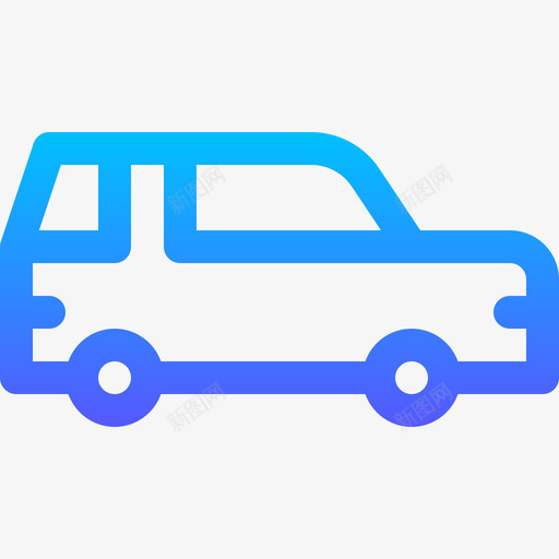 Suv运输225线性颜色svg_新图网 https://ixintu.com Suv 运输 线性 颜色