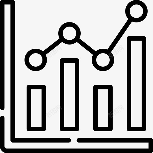 折线图营销217线性svg_新图网 https://ixintu.com 折线 线图 营销 线性