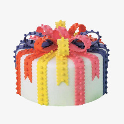 生日蛋糕透明甜品素材