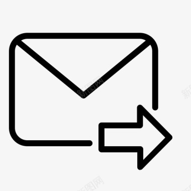发送邮件电子邮件消息图标