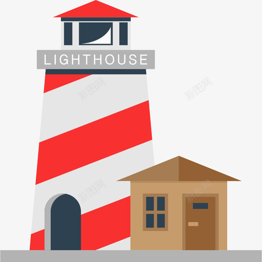 lighthousesvg_新图网 https://ixintu.com lighthouse