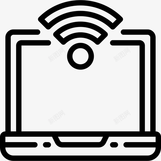 042laptop2svg_新图网 https://ixintu.com 042laptop2