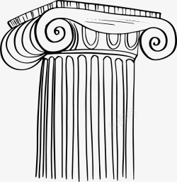 阿波罗希腊文建筑雕塑抽象装饰图案AI矢量35阿波罗素材