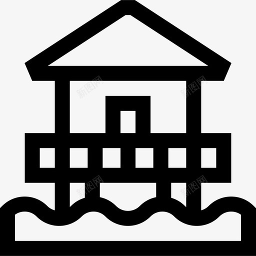农舍假日77线性svg_新图网 https://ixintu.com 农舍 假日 线性