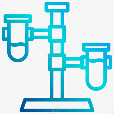 实验室科学153线性梯度图标