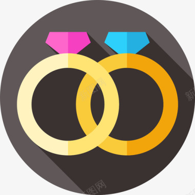 结婚戒指世界骄傲日22平装图标