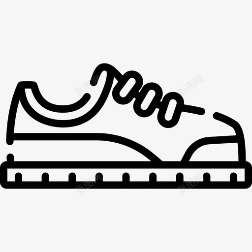 鞋健身145直线型svg_新图网 https://ixintu.com 健身 直线 线型