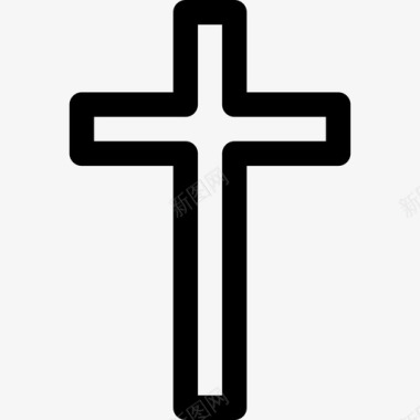 十字架中世纪74直纹图标
