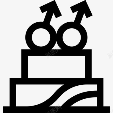 结婚蛋糕世界骄傲日26直系图标