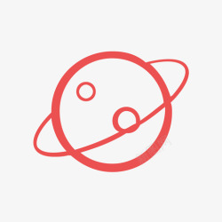 外星人精美宇宙星球单色线高清图片