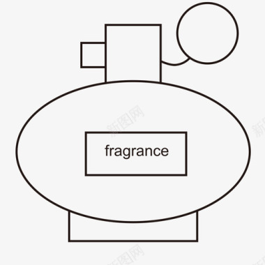 化妆品香喷图标