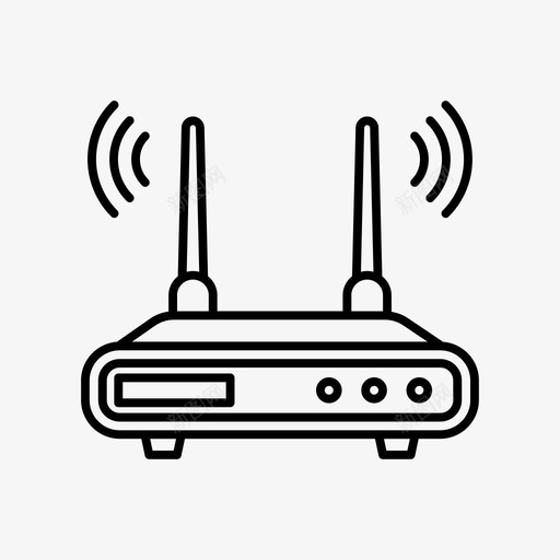 路由器互联网网络svg_新图网 https://ixintu.com 路由器 互联网 网络 wifi 无线 计算机 接口 概述