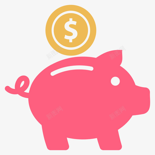 piggybanksvg_新图网 https://ixintu.com piggybank