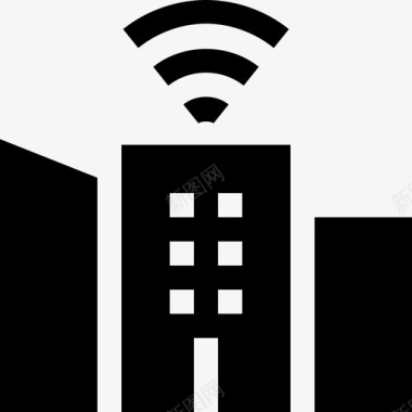 智慧城市互联网技术34已填充图标