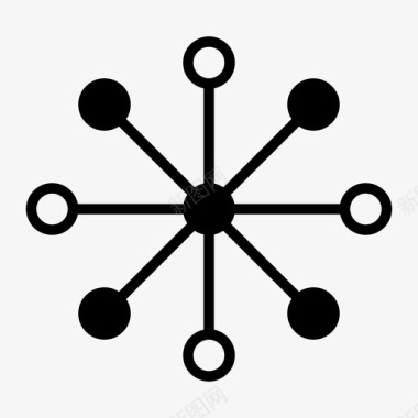 网络架构网络图网络拓扑结构图标