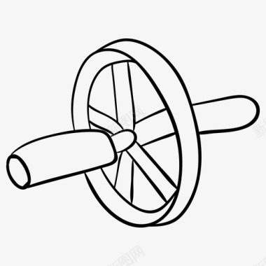 轮子自行车轮子旋转轮子图标