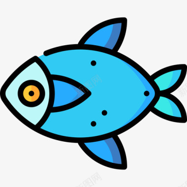 鱼环境27线色图标