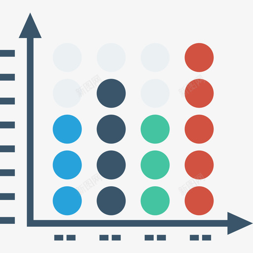 折线图数据分析36扁平svg_新图网 https://ixintu.com 折线 线图 数据分析 扁平
