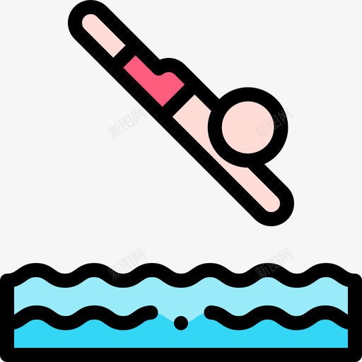 免费水上运动3直系颜色svg_新图网 https://ixintu.com 免费 水上运动 直系 颜色