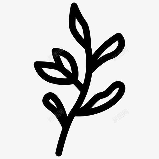 叶植物自然设计第一卷svg_新图网 https://ixintu.com 植物 自然 设计 第一 一卷