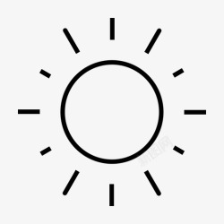 欢迎你夏天矢量图夏天阳光日出高清图片