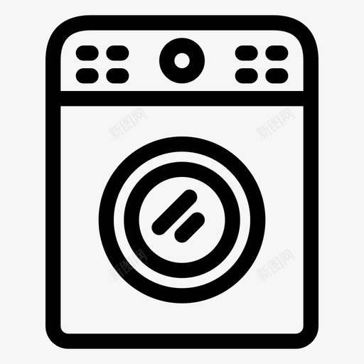 洗衣机清洁电子svg_新图网 https://ixintu.com 洗衣机 清洁 电子 智能家居