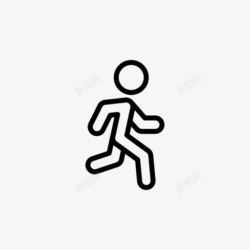 跑步运动员锻炼svg_新图网 https://ixintu.com 跑步 运动员 锻炼 运动