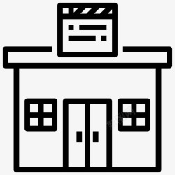 奥维电影制片厂建筑电影院高清图片