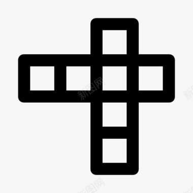 井字游戏圆圈十字架图标