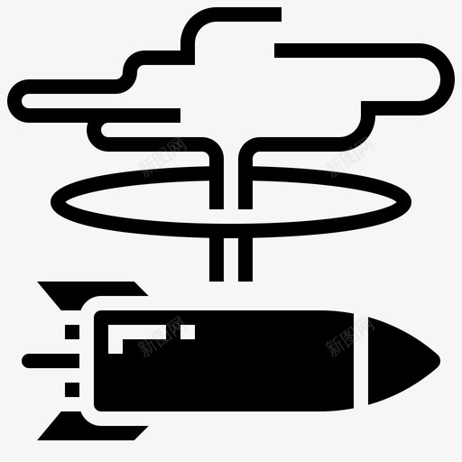 核武器导弹战争svg_新图网 https://ixintu.com 核武器 导弹 战争 元素 雕文 0000057