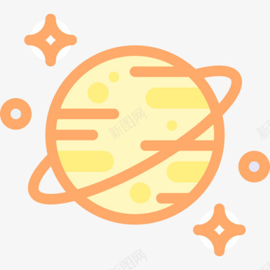 行星10号星系线颜色图标