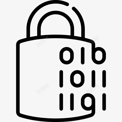 加密互联网安全68线性svg_新图网 https://ixintu.com 加密 互联网 安全 线性