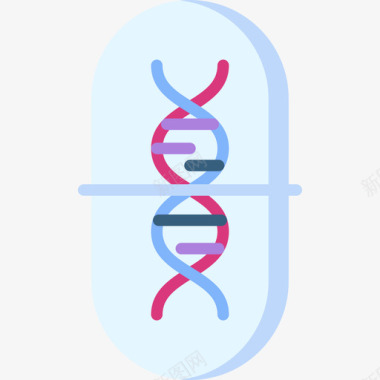 基因治疗治疗58扁平图标
