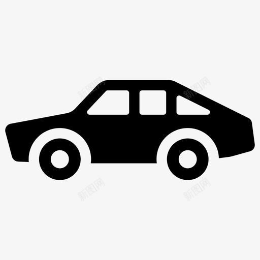 出租车汽车运输工具svg_新图网 https://ixintu.com 汽车 运输工具 出租车 车辆 交通 交通图 图标